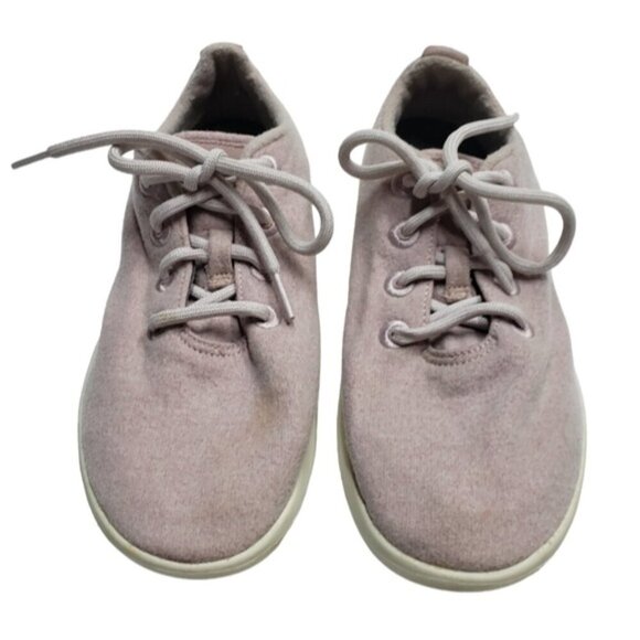 Allbirds Superfine Merino Lace up Sneakers Pale Pink Women's Size 9 - Picture 15 of 15